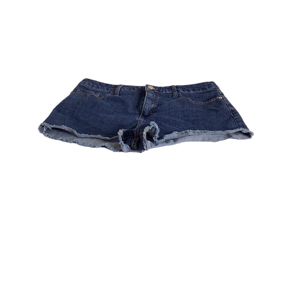 Wild Fable High Rise Frayed Denim Short Pantalon Corto De Tiro Alto in Size 14